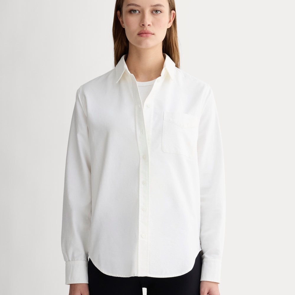 Everlane Crisp White Button-Down Shirt